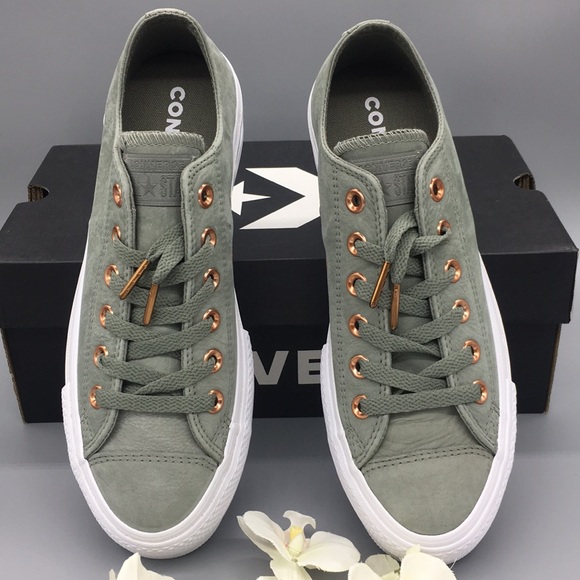 CONVERSE CTAS CLEAN LIFT OX dark stucco/white/whit - Picture 3 of 8